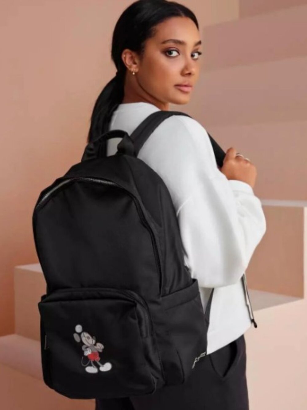 Disney Mickey Mouse Genuine Mousewear Black Backpack